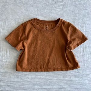 cropped urban outfitters tee